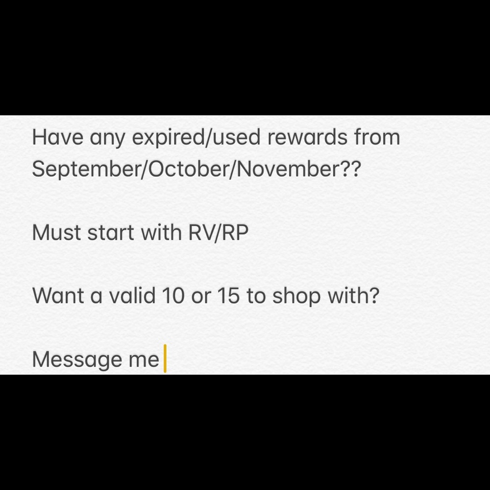 ISO: used/expired VS angel rewards